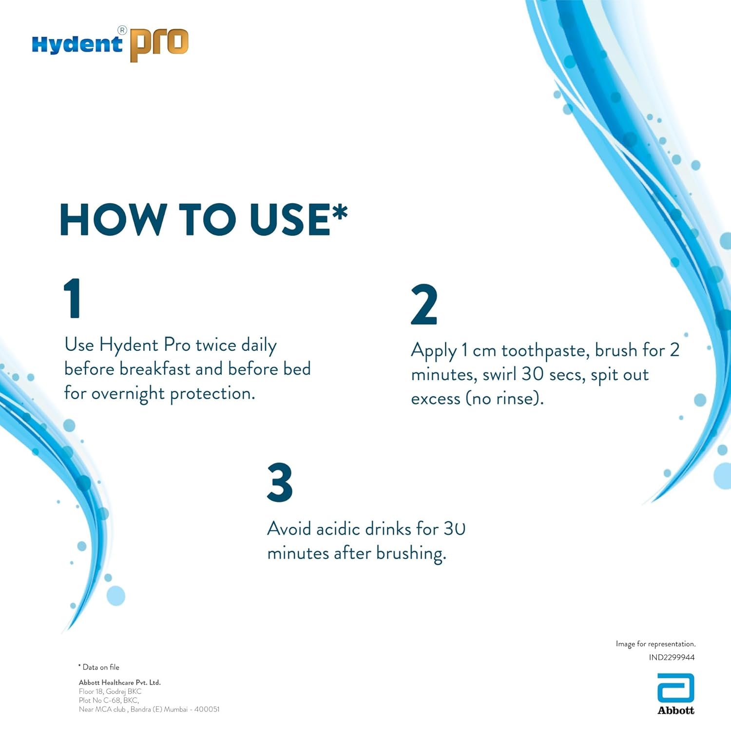 Hydent Pro Toothpaste 70 G Pack of 1