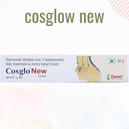 Cosglo New Cream 30gm | Skin Brightening & Pigmentation Reduction Cream for Face | Dermatologist-Recommended Sellzoa
