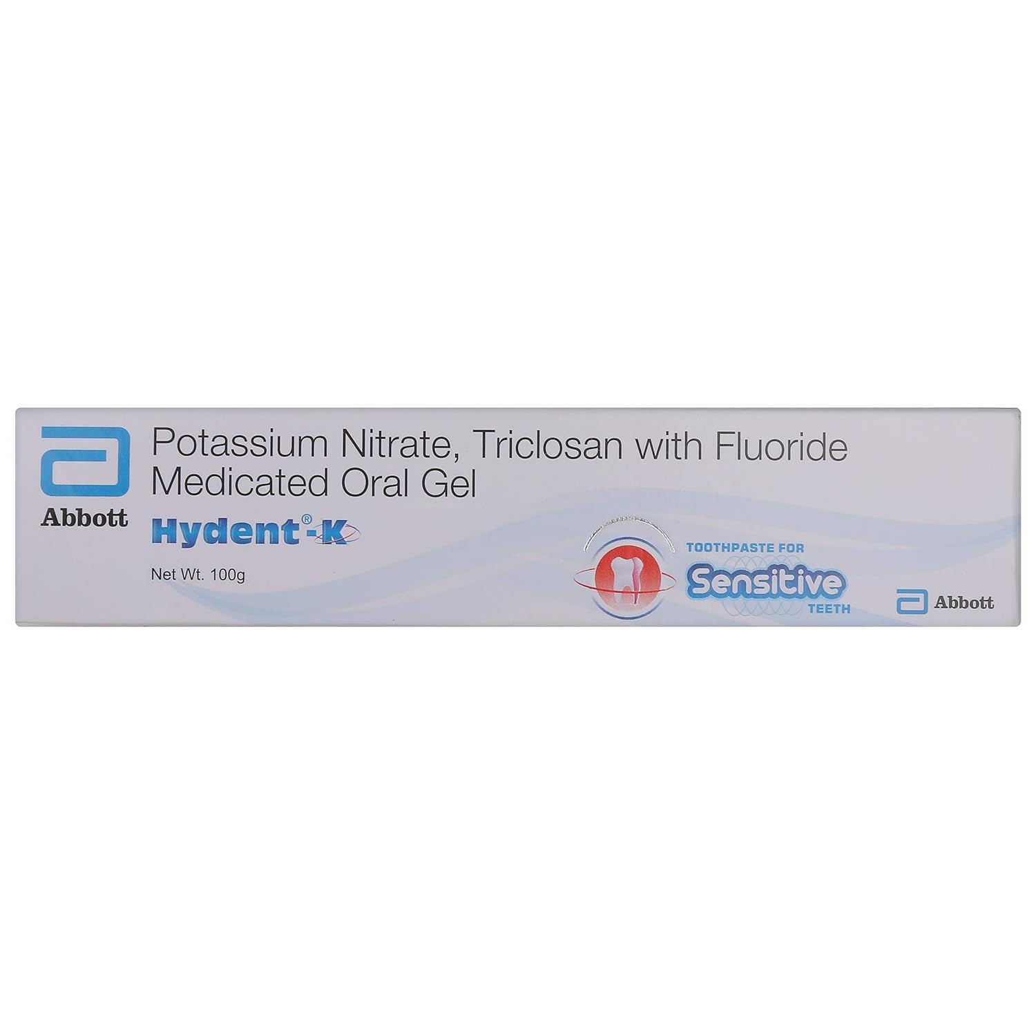 Hydent-K Medicated Oral Gel with Fluoride | Toothpaste for Sensitive Teeth 100 gm