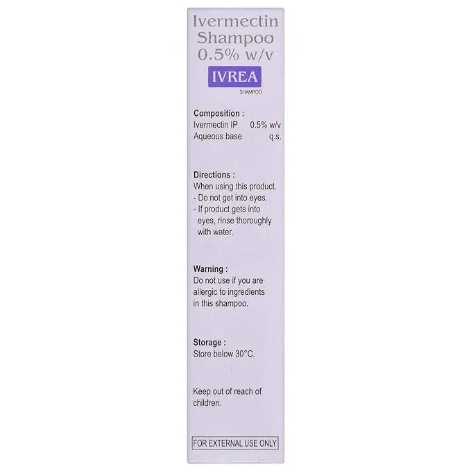 Ivrea Shampoo 30ml | Anti-Parasitic Scalp Cleanser with Ivermectin Sellzoa