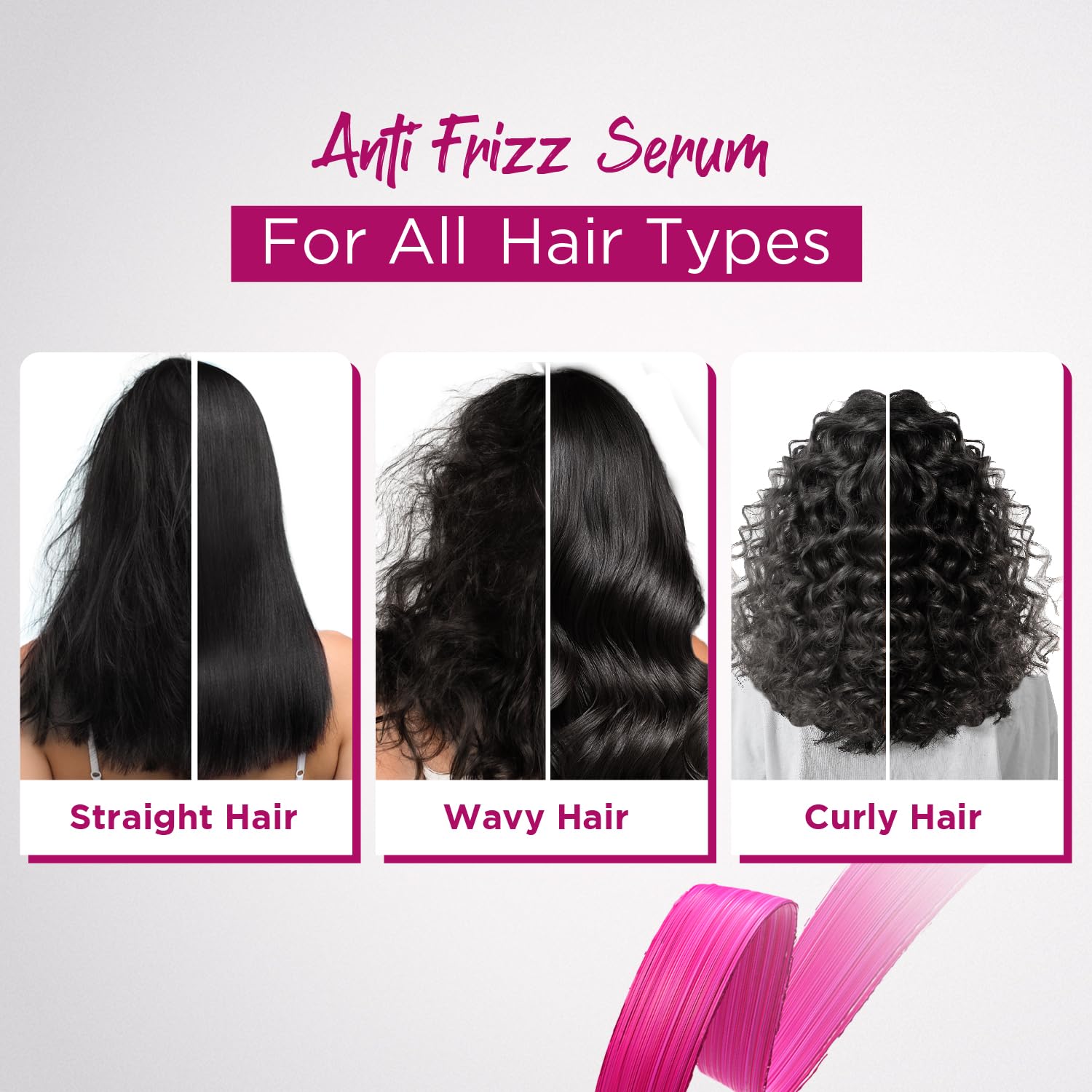 Livon Hair Serum for Women & Men | All Hair Types |Smooth, Frizz free & Glossy Hair(100ml)