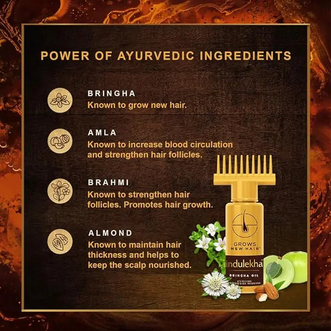 Indulekha Svetakutaja Oil 100ml – 100% Ayurvedic Medicinal Oil for Dandruff Treatment & Scalp Care Sellzoa