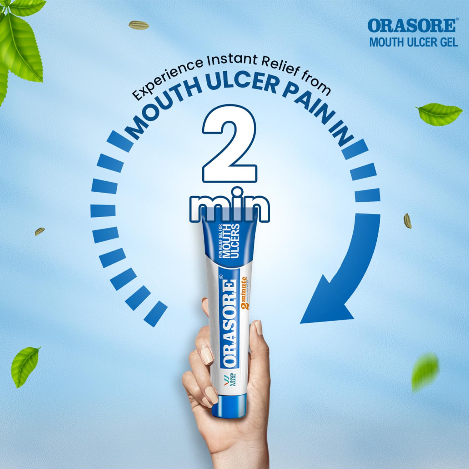 Orasore Oral Care Gel – Gum & Mouth Care Gel | Pack of 2