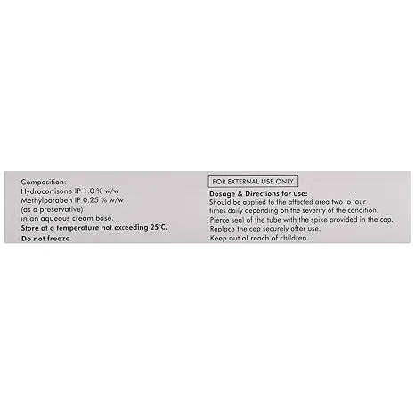 Lycor 1% Hydrocortisone Cream – 15gm Each (Pack of 4) | Anti-Inflammatory & Itch Relief Cream Sellzoa