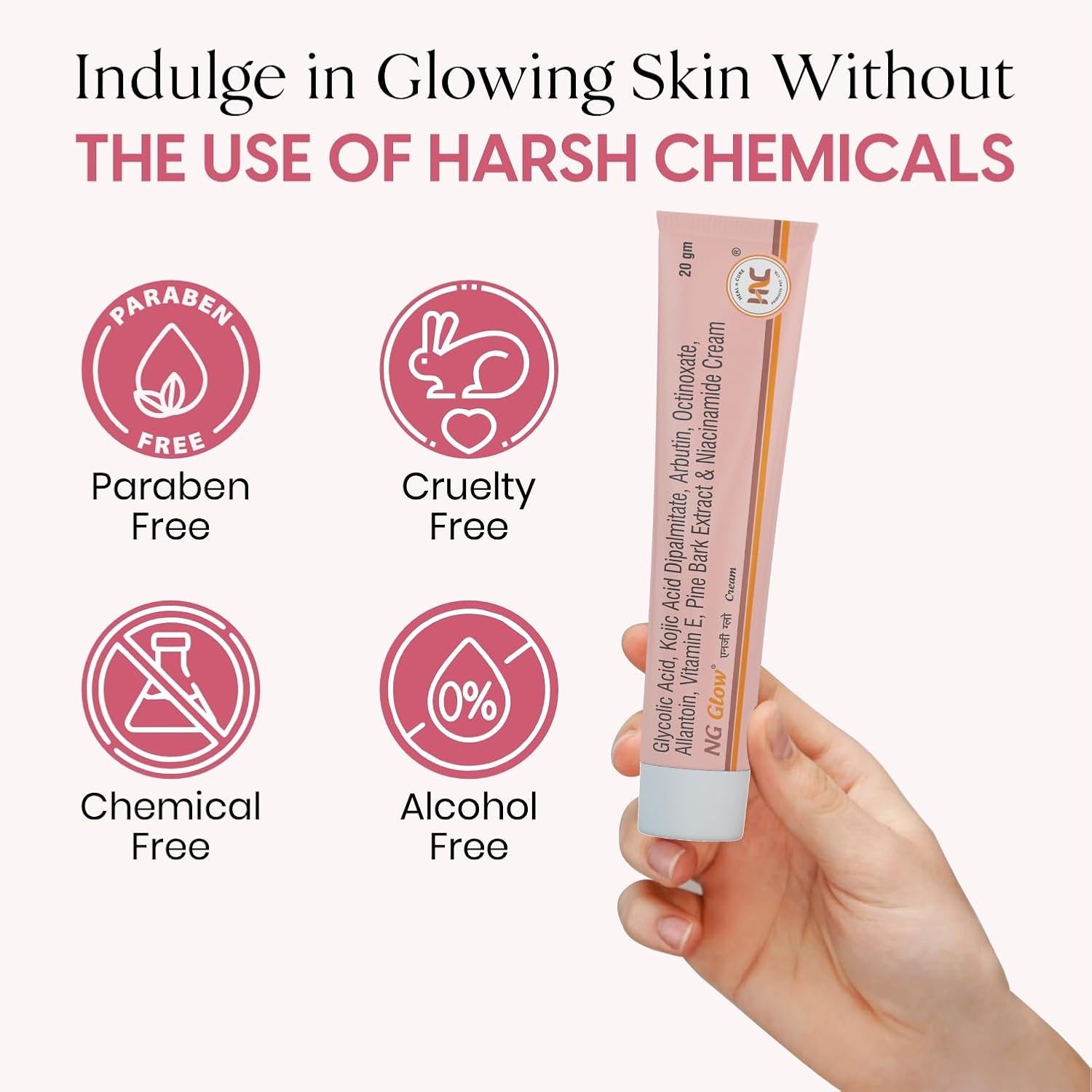 NG Glow Cream for Dark/Age Spot, 20gm Pack of 2