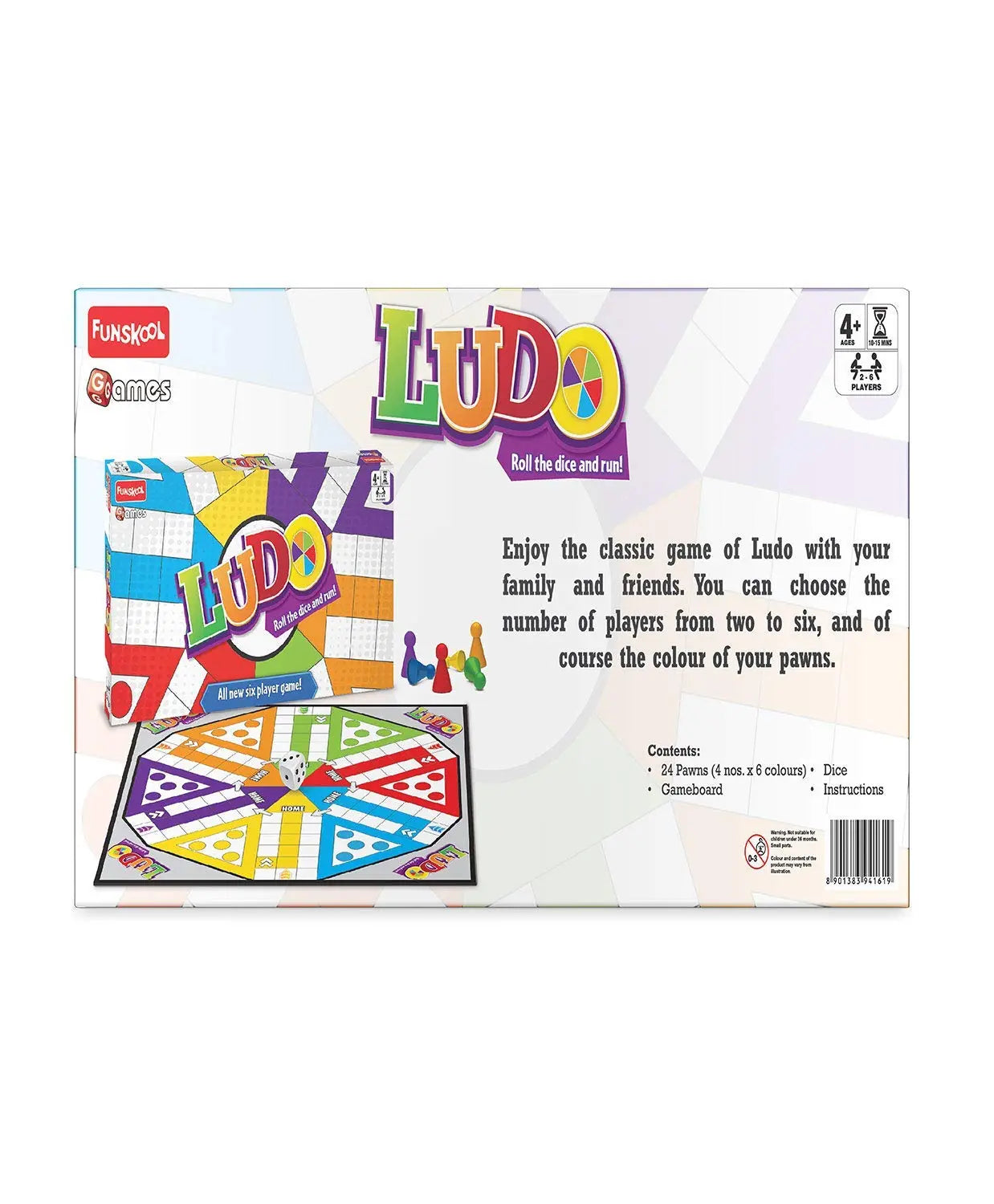 Funskool Ludo 2018 – Classic Family Board Game for Kids & Adults Sellzoa