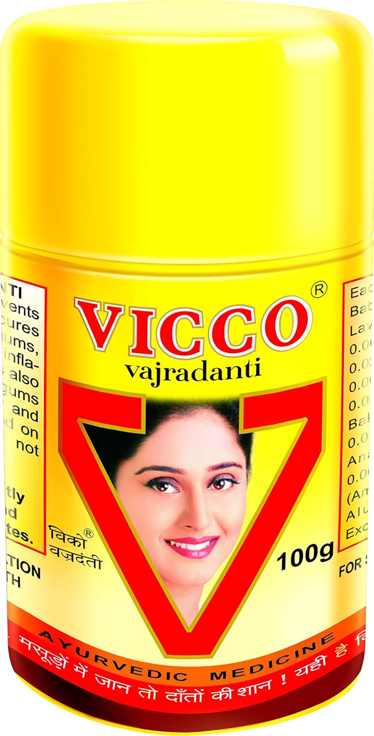 Vicco Vajradanti Ayurvedic ToothPaste Dalchini Flavour - 160g (Pack of 2)