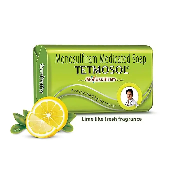 Tetmosol Monosulfiram Medicated Soap 100gm (Pack of 2) – Antibacterial Soap for Skin Protection & Itch Relief Sellzoa