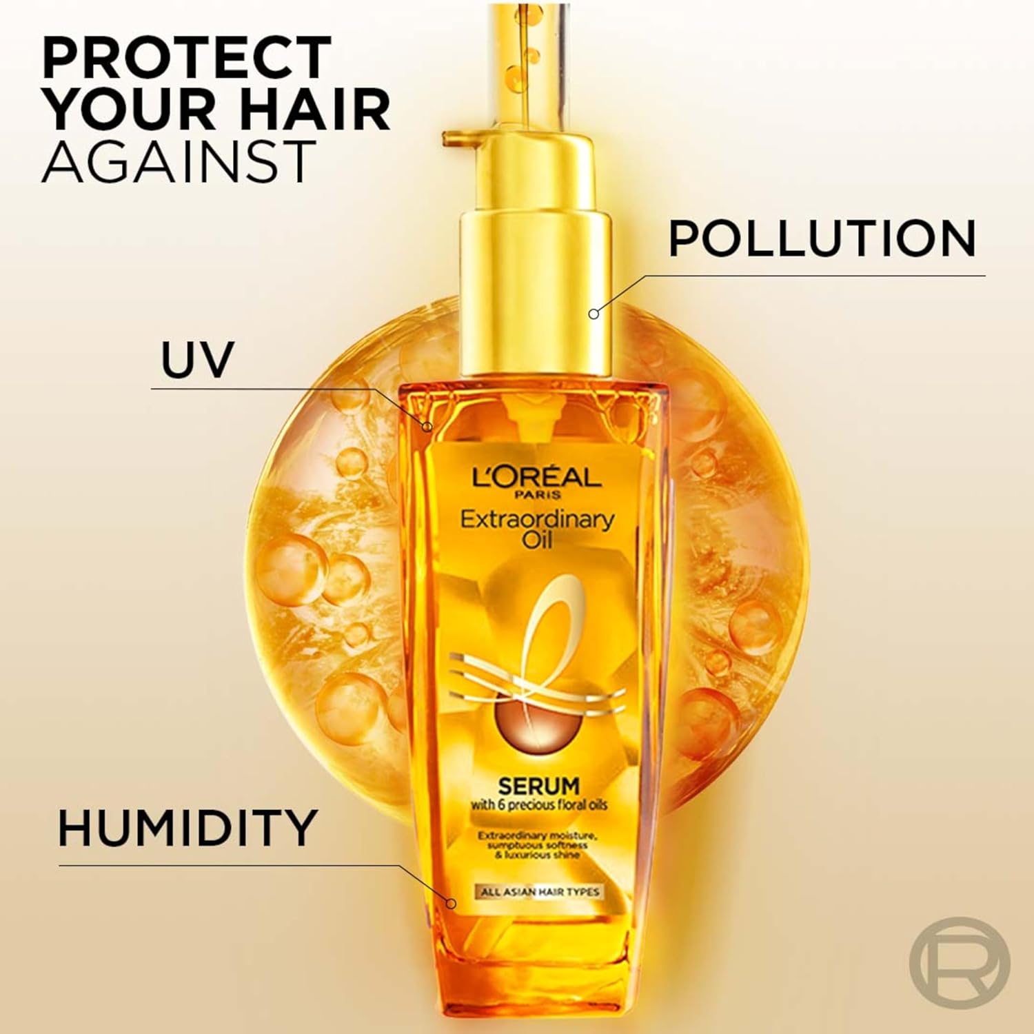 L'Oreal Paris Extraordinary Oil Serum 100ml – Anti-Frizz & Deep Nourishment for All Hair Types Sellzoa