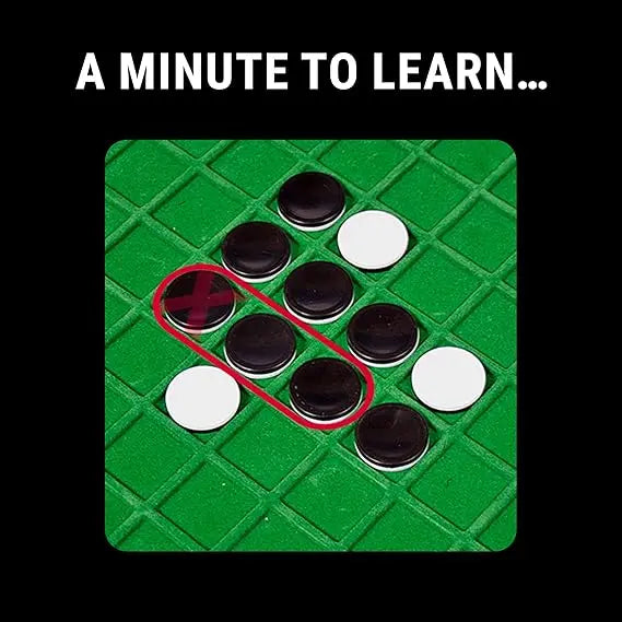 Cardinal Othello Classic Game for 2 Players | Strategic Reversi Boards & Discs (8×8 Grid) Sellzoa