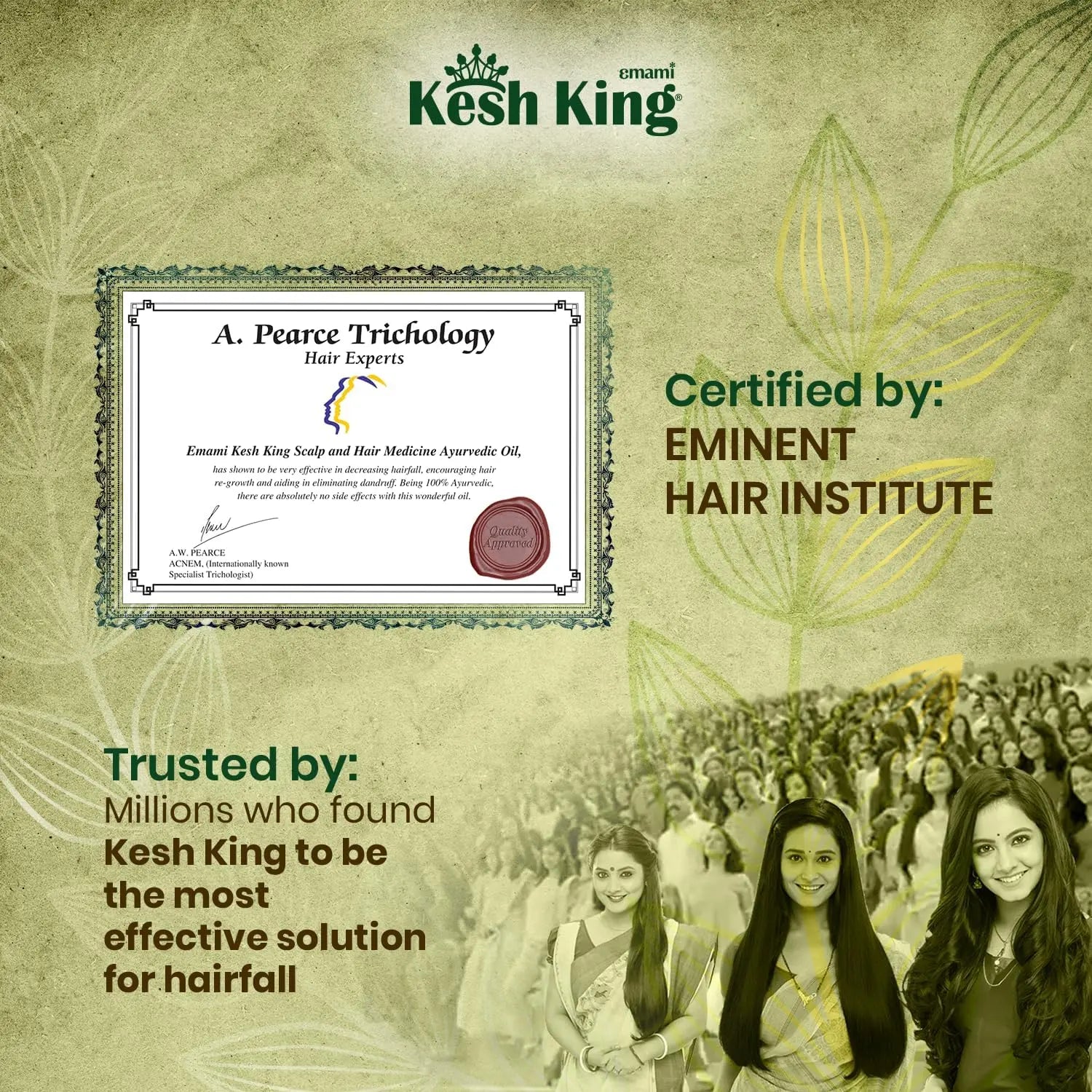 Kesh King Ayurvedic Hair Oil 300ml | Anti-Hair Fall Oil with 21 Herbs for Strong, Thick & Healthy Hair Sellzoa
