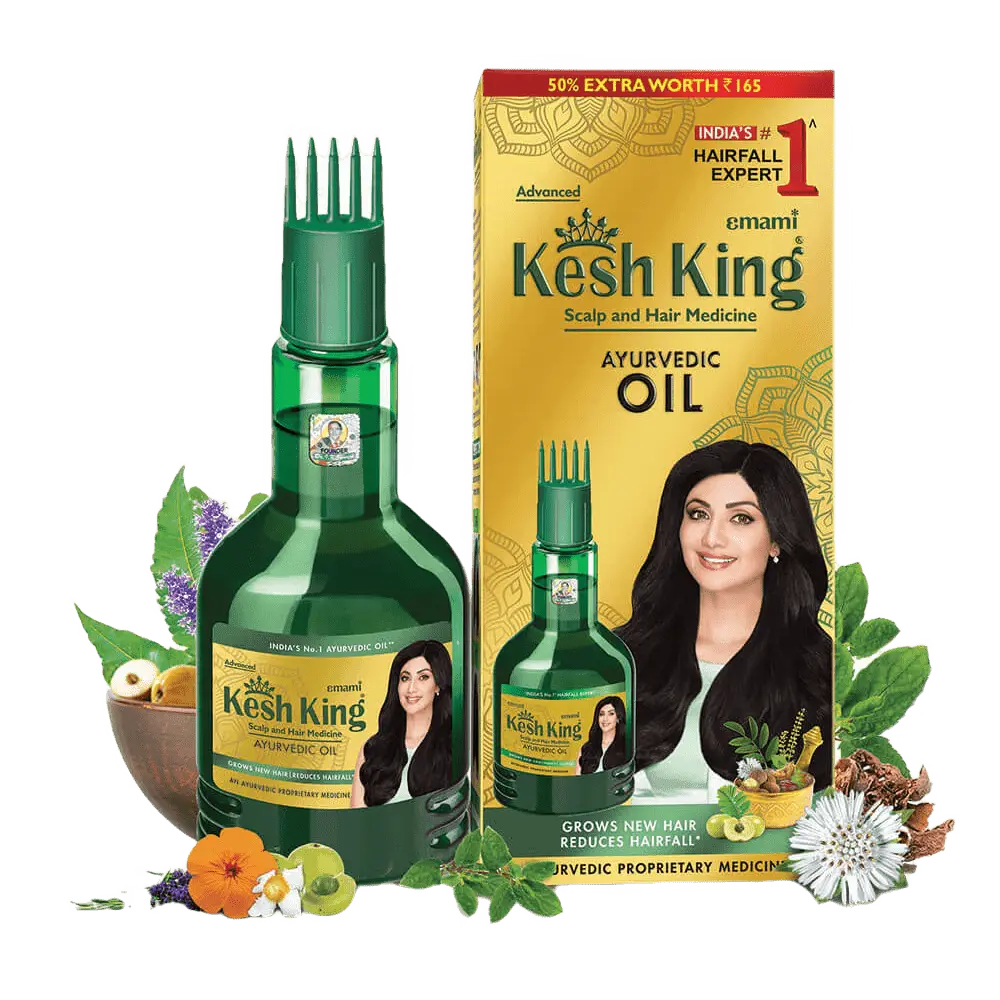 Kesh King Ayurvedic Oil 300 Ml Pack of 1 - Sellzoa
