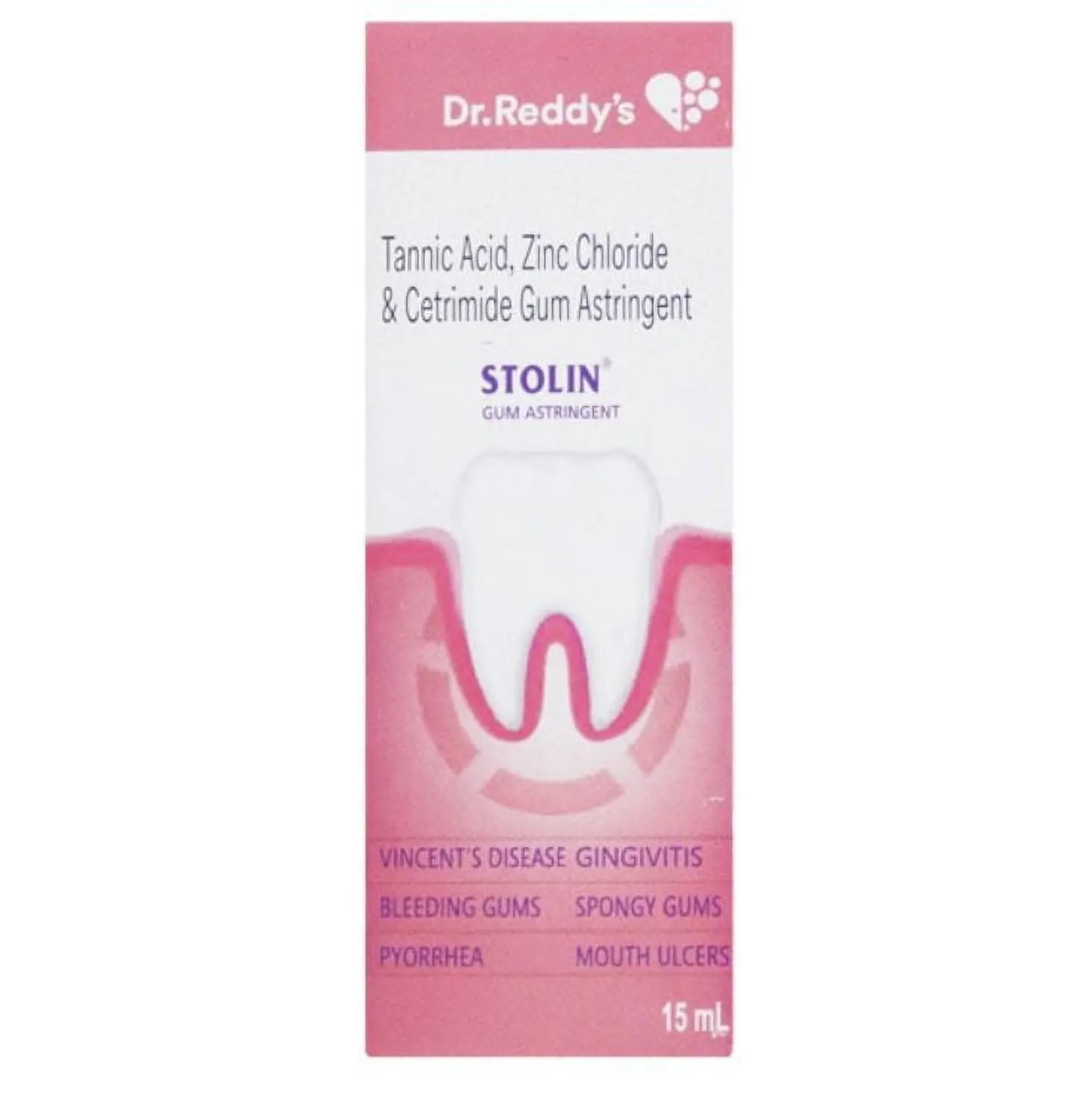 Stolin Gum Astringent Oral Care Supplements 15 ml Gum Pain - Sellzoa
