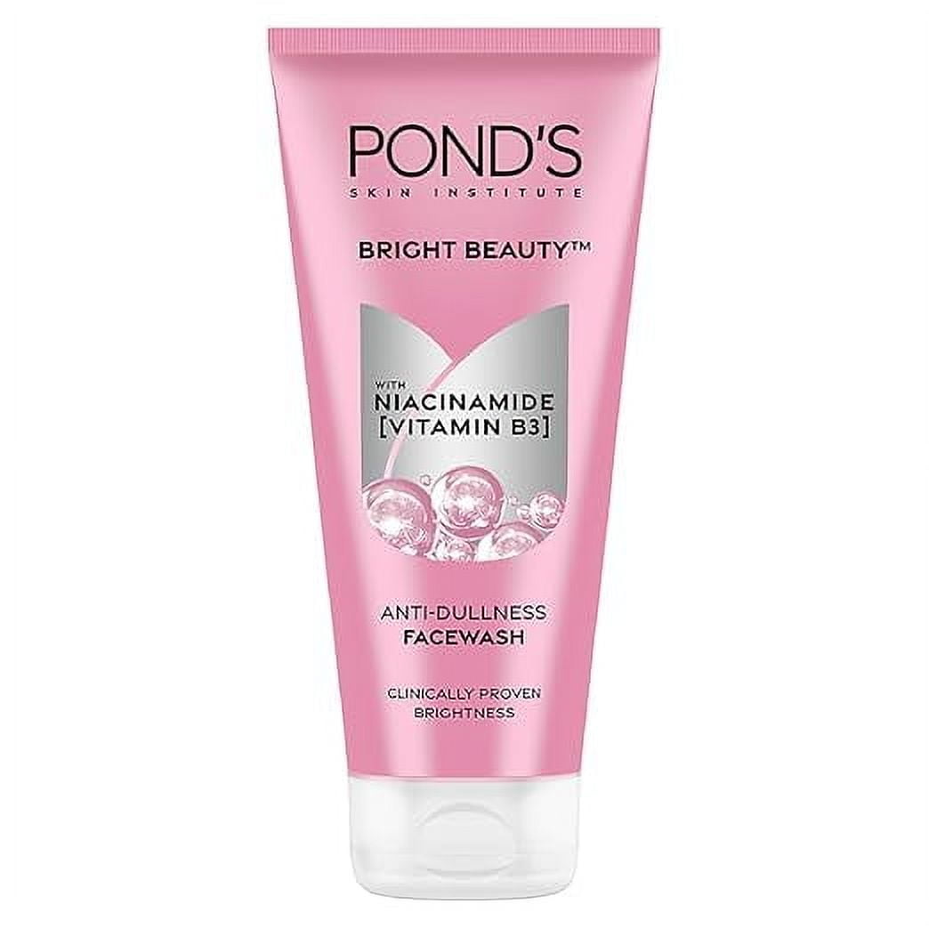 Ponds Bright Beauty Anti-Dullness & Brightening Facewash with Niacinamide | For Glass-Skin Like Shine 200 GM - Sellzoa