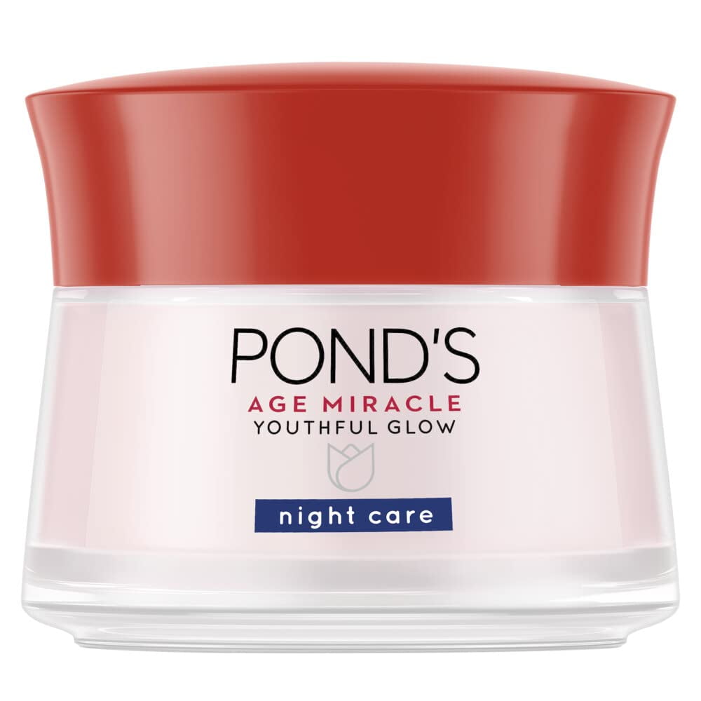 Ponds Age Miracle Night Cream, Anti Wrinkle Cream & Night moisturizer, Perfect Night Cream for Face, 50 ML - Sellzoa
