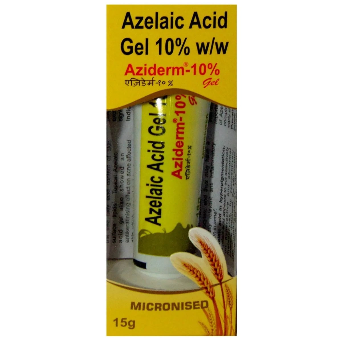 Aziderm 10% Gel Pack of 2 (15gm each)