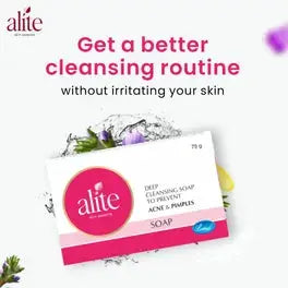 Alite Fight Body Acne Soap 75g (Pack of 4) – Instant Microbial Action for Clear, Smooth Skin Sellzoa