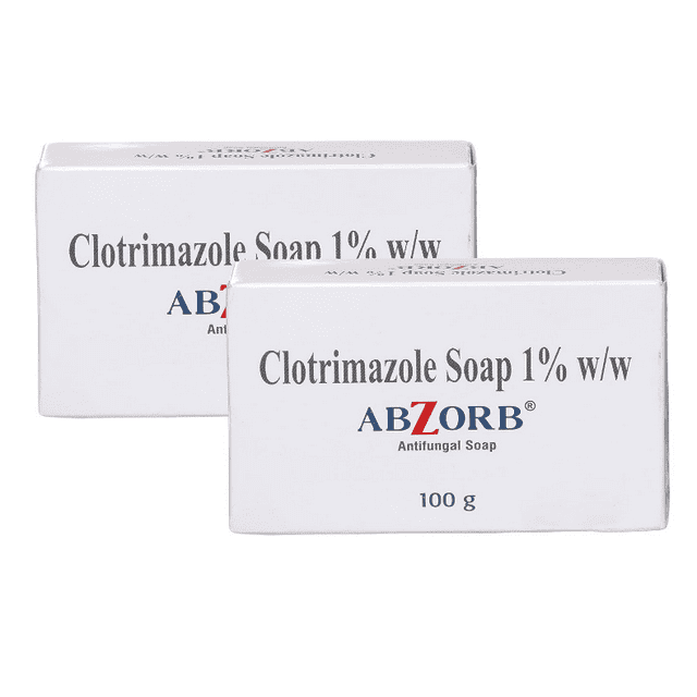 Abzorb Antifungal Cleansing Bar (pack of 2) - 100gm
