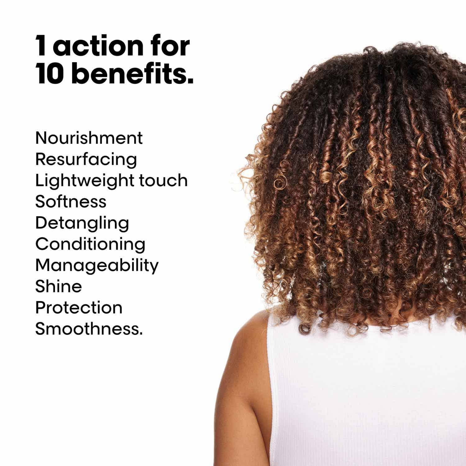 L'Oreal Professionnel Absolut Repair 10-in-1 Leave-in Serum for Dry & Damaged Hair - 90ml | 10-in-1 Multi-Benefit Leave-In Hair Oil, 1 action with 10 benefits, Enriched with Wheat Germ Oil