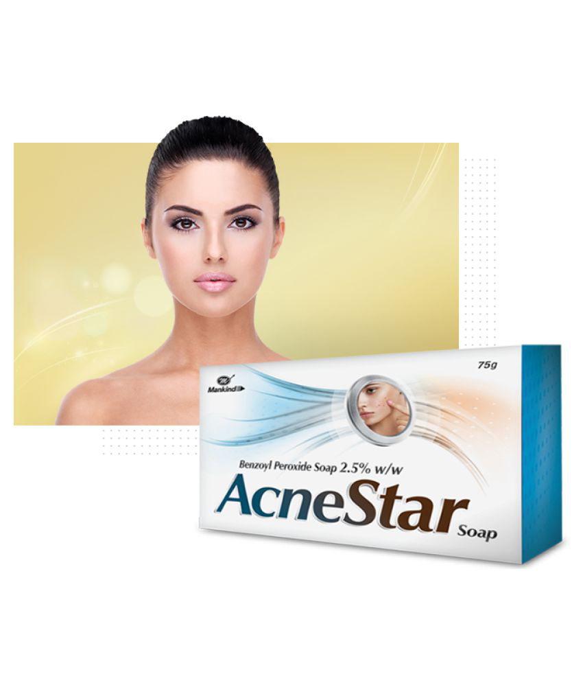 Acnestar Anti-Acne Soap Bar – 75g (Pack of 4) | Deep Cleansing Sulphur-Based Soap for Pimples, Oily & Acne-Prone Skin Sellzoa