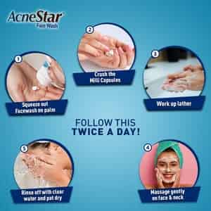 Acnestar Mankind Unisex Face Wash – 50g (Pack of 2) | Oil Control & Anti-Acne Cleanser for Oily & Acne-Prone Skin Sellzoa