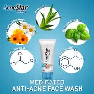 Acnestar Mankind Unisex Face Wash – 50g (Pack of 2) | Oil Control & Anti-Acne Cleanser for Oily & Acne-Prone Skin Sellzoa
