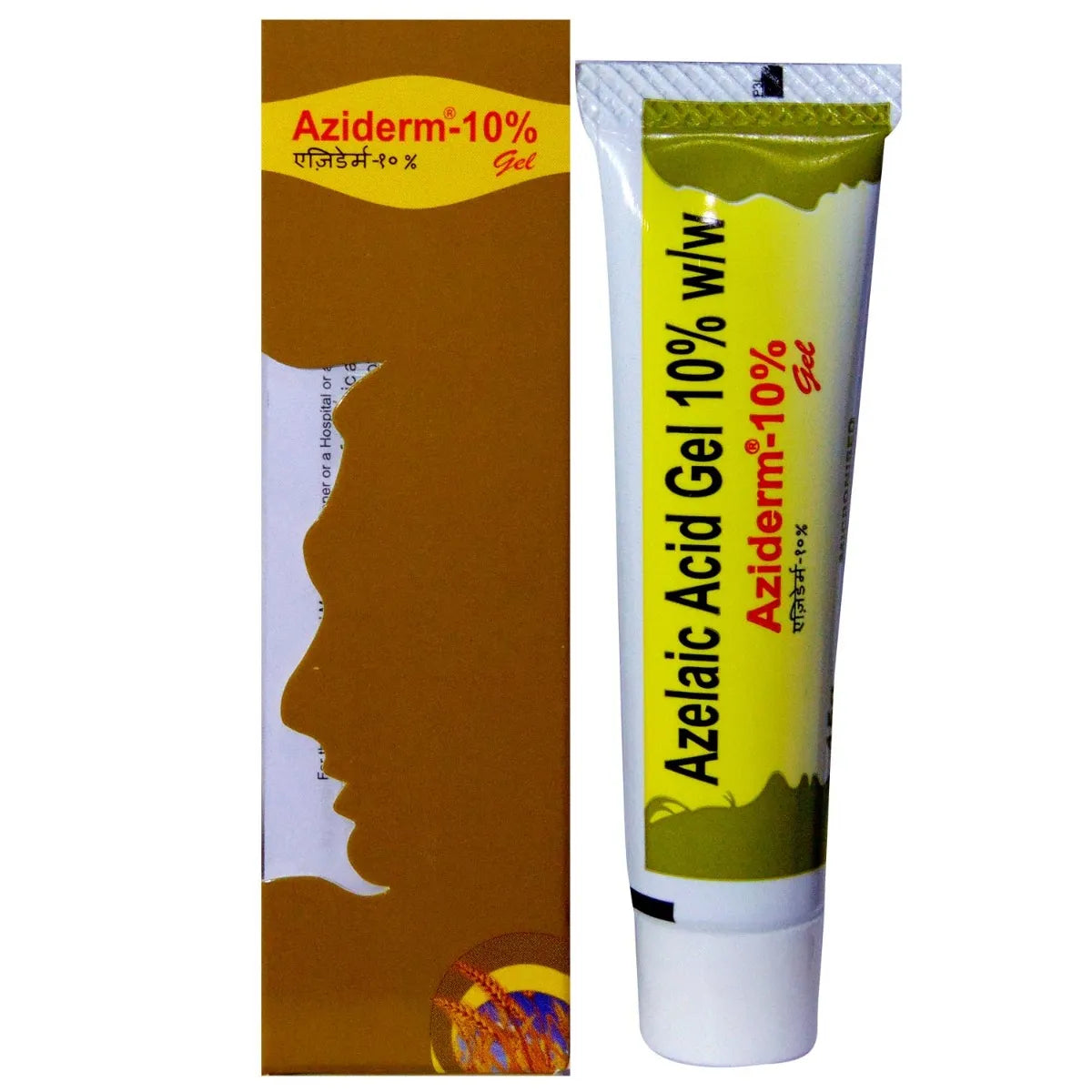 Aziderm 10% Gel Pack of 2 (15gm each)