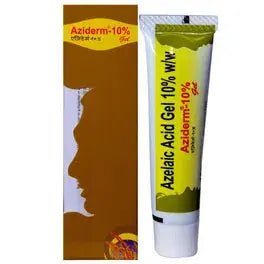 Aziderm 10% Azelaic Acid Gel – 15g (Pack of 2) | Acne & Hyperpigmentation Treatment for Oily & Acne-Prone Skin Sellzoa