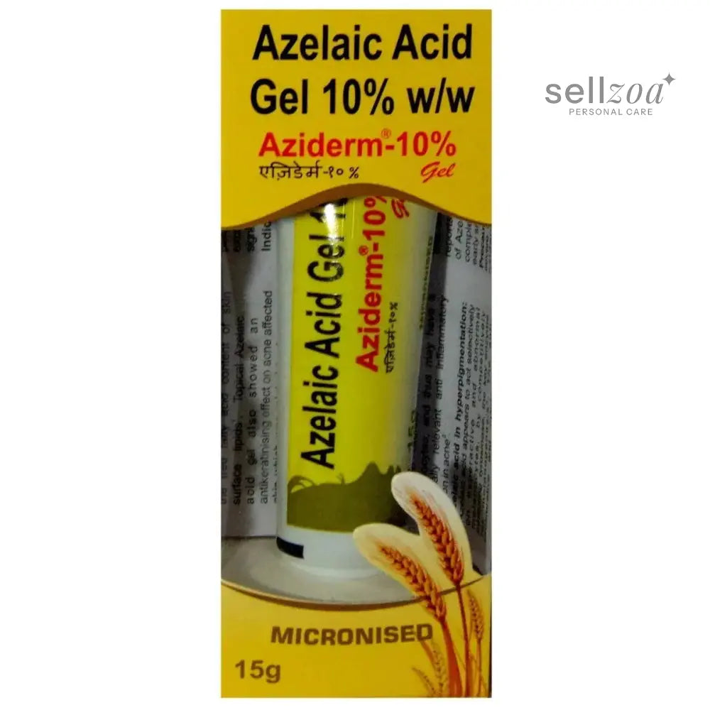 Aziderm 10% Gel Pack of 2 (15gm each)