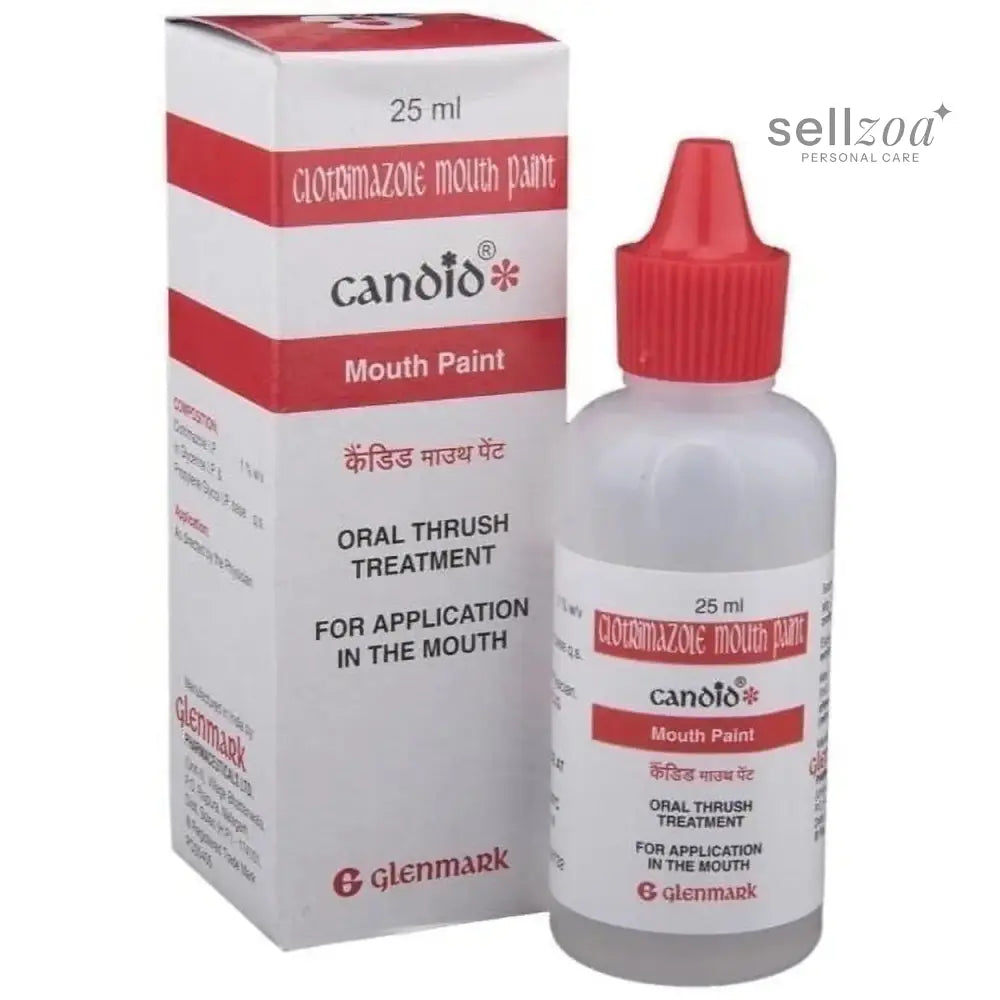 Candid Mouth Paint for Mouth Treatment 25 ml pack of 2