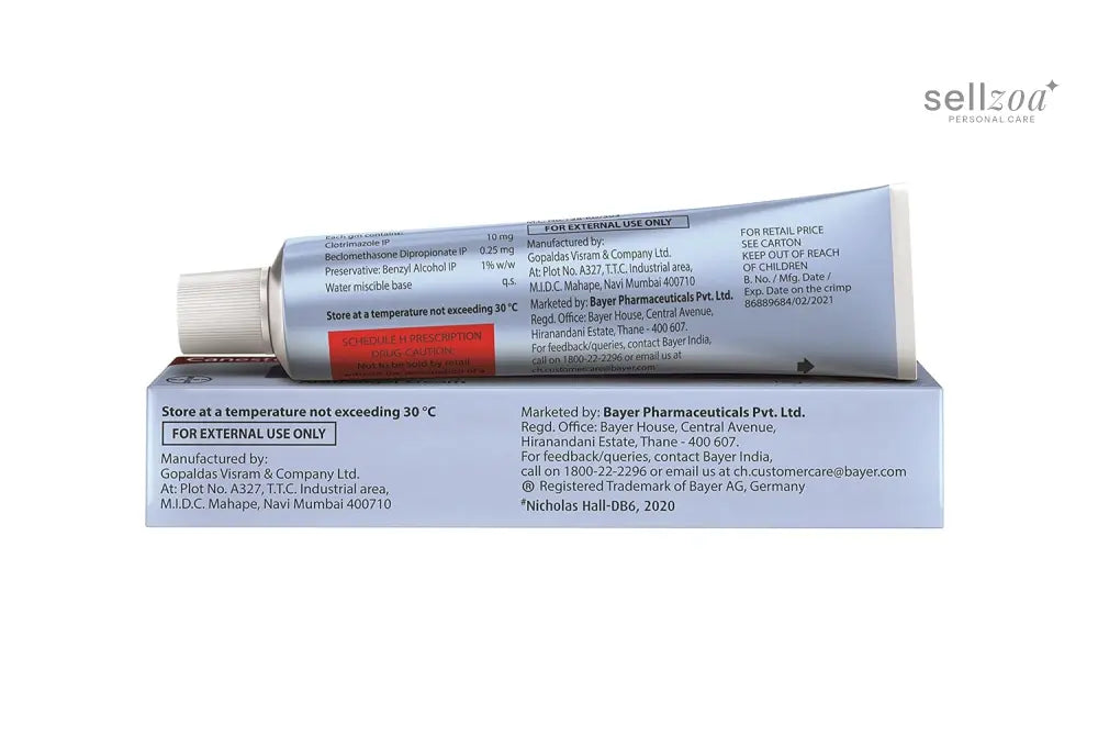 Canesten S cream 15gm pack of 2 for external skin use