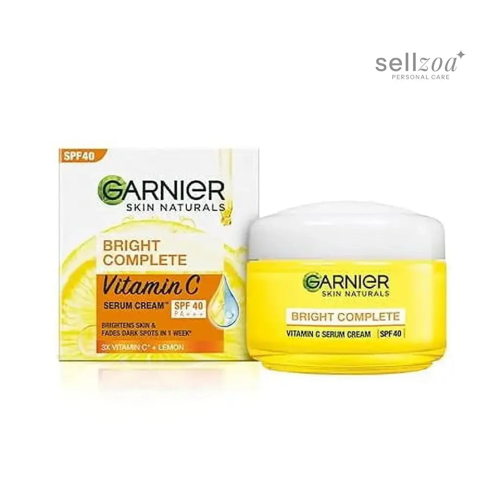 Garnier Skin Naturals Bright Complete Vitamin C Serum Cream with SPF40 45 G