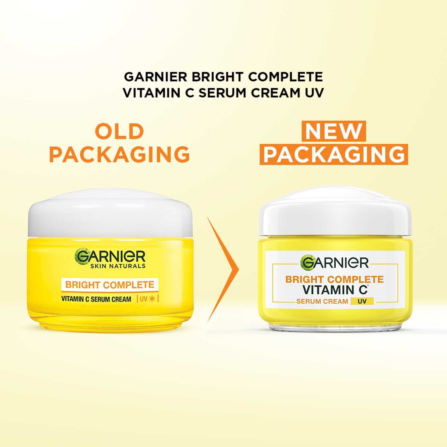 Garnier Skin Naturals Bright Complete Vitamin C Serum Cream with SPF40 45 G