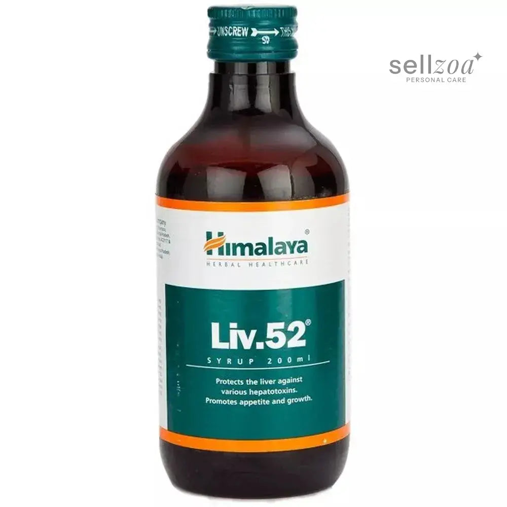 Himalaya Liv.52 Syrup 200ml | Liver Health, Appetite Booster & Detox Support | Ayurvedic Formula Sellzoa