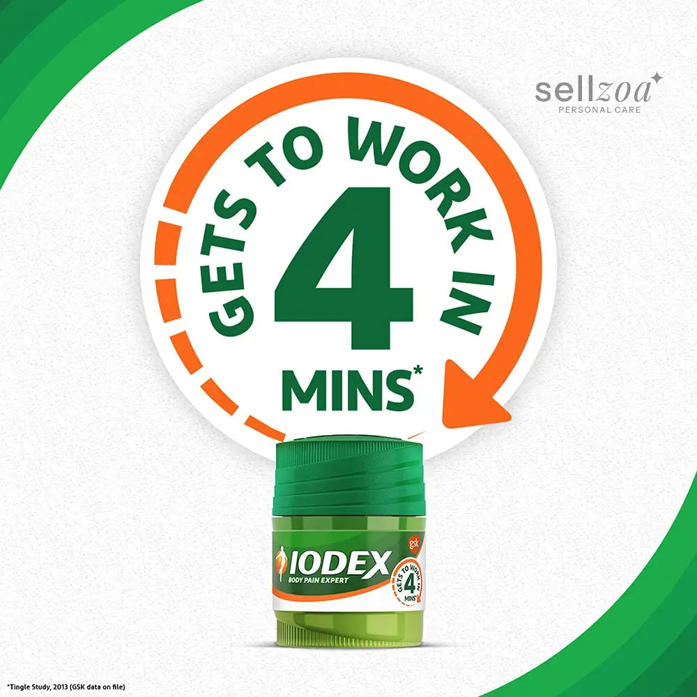 Iodex Balm 16g (Pack of 3) | Topical Balm for External Use - Pain Relief