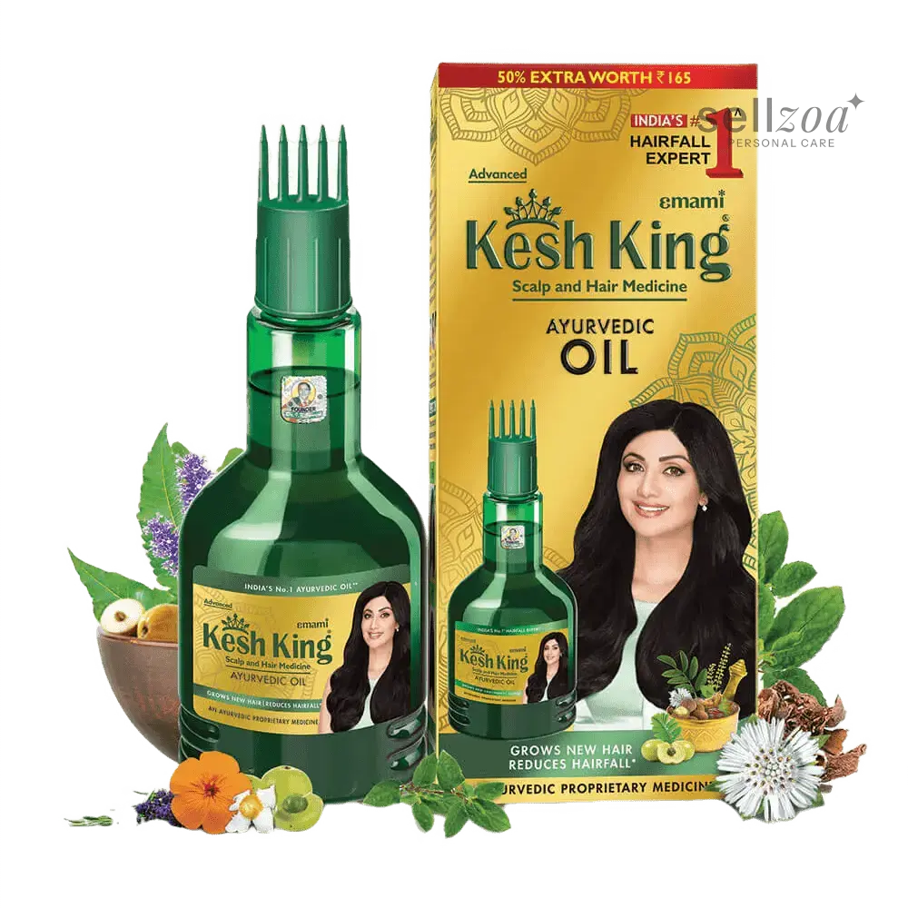 Kesh King Ayurvedic Oil 300 Ml Pack of 1 - Sellzoa