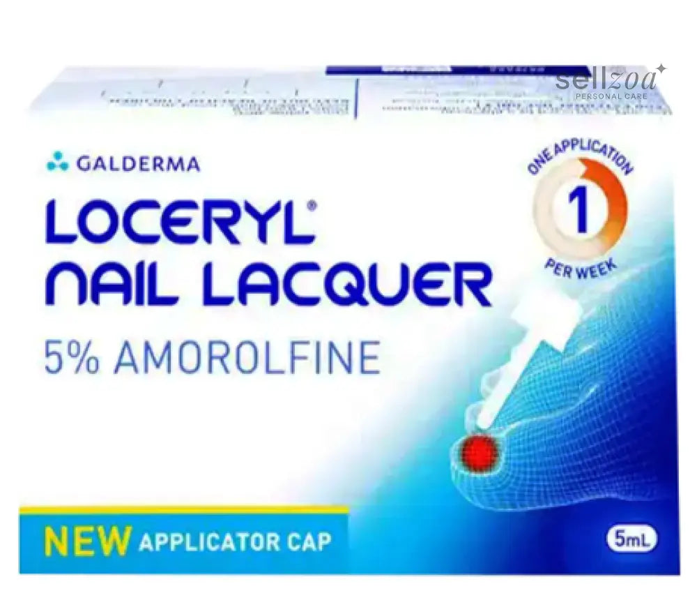 Loceryl Nail Lacquer 5ml with 5% Amorolfine