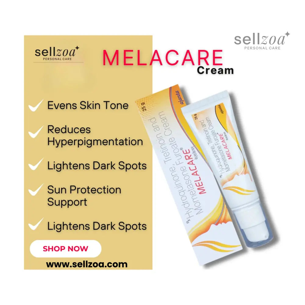 Melacare Skin Lightening Cream 25gm Duo Pack for Dark - Skin Care