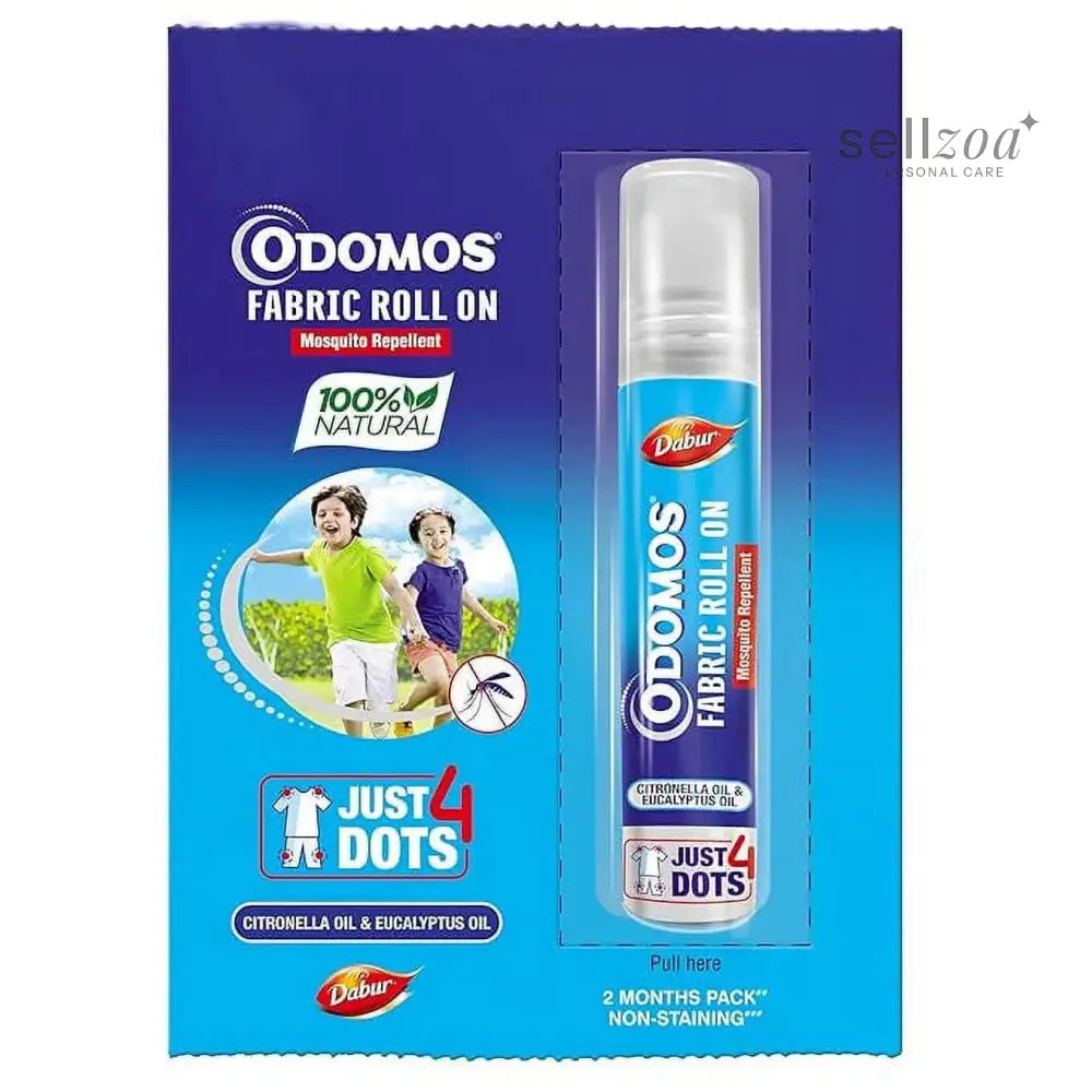Odomos Mosquito Repellant Fabric Roll On - 8 ml - Sellzoa