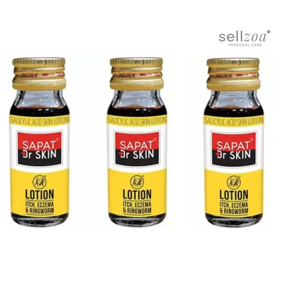 Sapat lotion 12ml pack of 3 for herbal skin care and itching relief