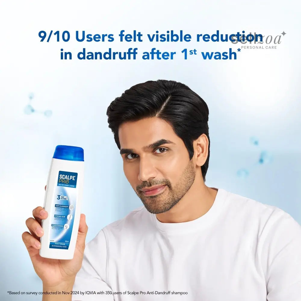 Scalpe Pro Daily Anti-Dandruff Shampoo Pack of 2 – - Health care