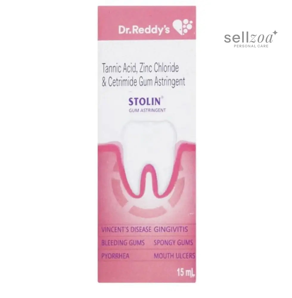 Stolin Gum Astringent Oral Care Supplements 15 ml Gum Pain - Sellzoa