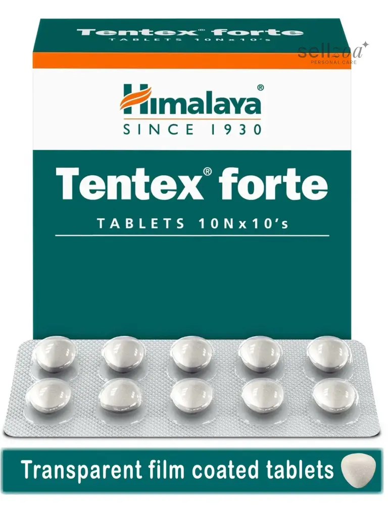 Tentex Forte – Pack of 5 Strips | Ayurvedic Herbal Wellness Supplement - Health care
