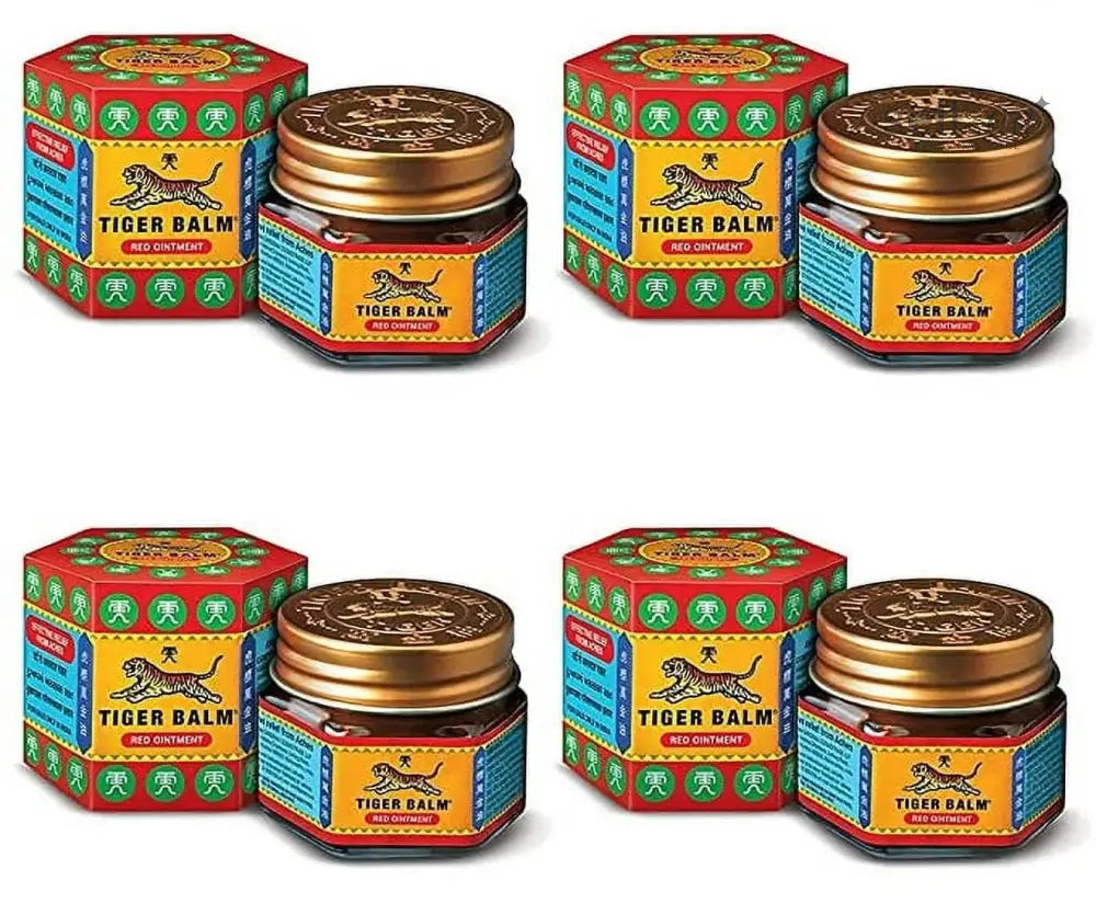 Tiger Balm Red Ointment 9ml (Pack of 4)
