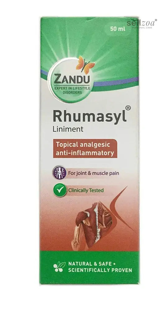 Zandu Rhumasyl Liniment, Green, 100 ml