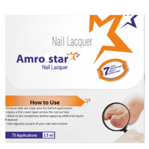 Advanced Amrostar Nail Care Lacquer – Professional Gloss Finish for Smooth, Healthy-Looking Nails