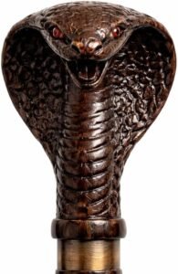 Cobra Face Brass