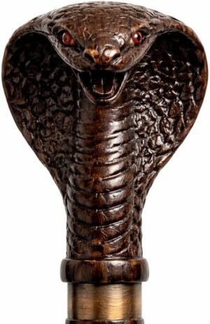 Cobra Face Brass