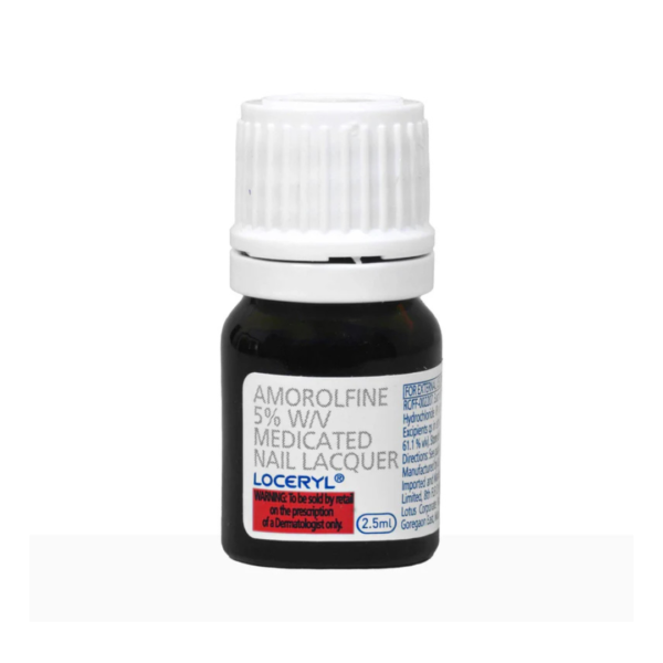 Alternative view of Loceryl Nail Lacquer 2.5ml – Topical Nail Care Lacquer