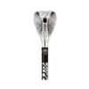 Premium Cobra Head Walking Stick – Solid Brass Handle, Floral Hardwood Shaft, 37 Inch Walking Cane